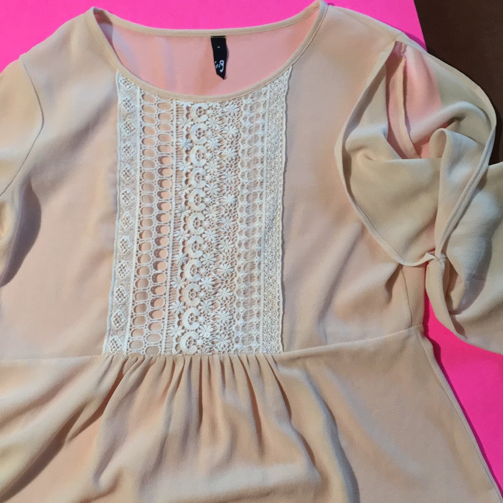 Open sleeve blouse